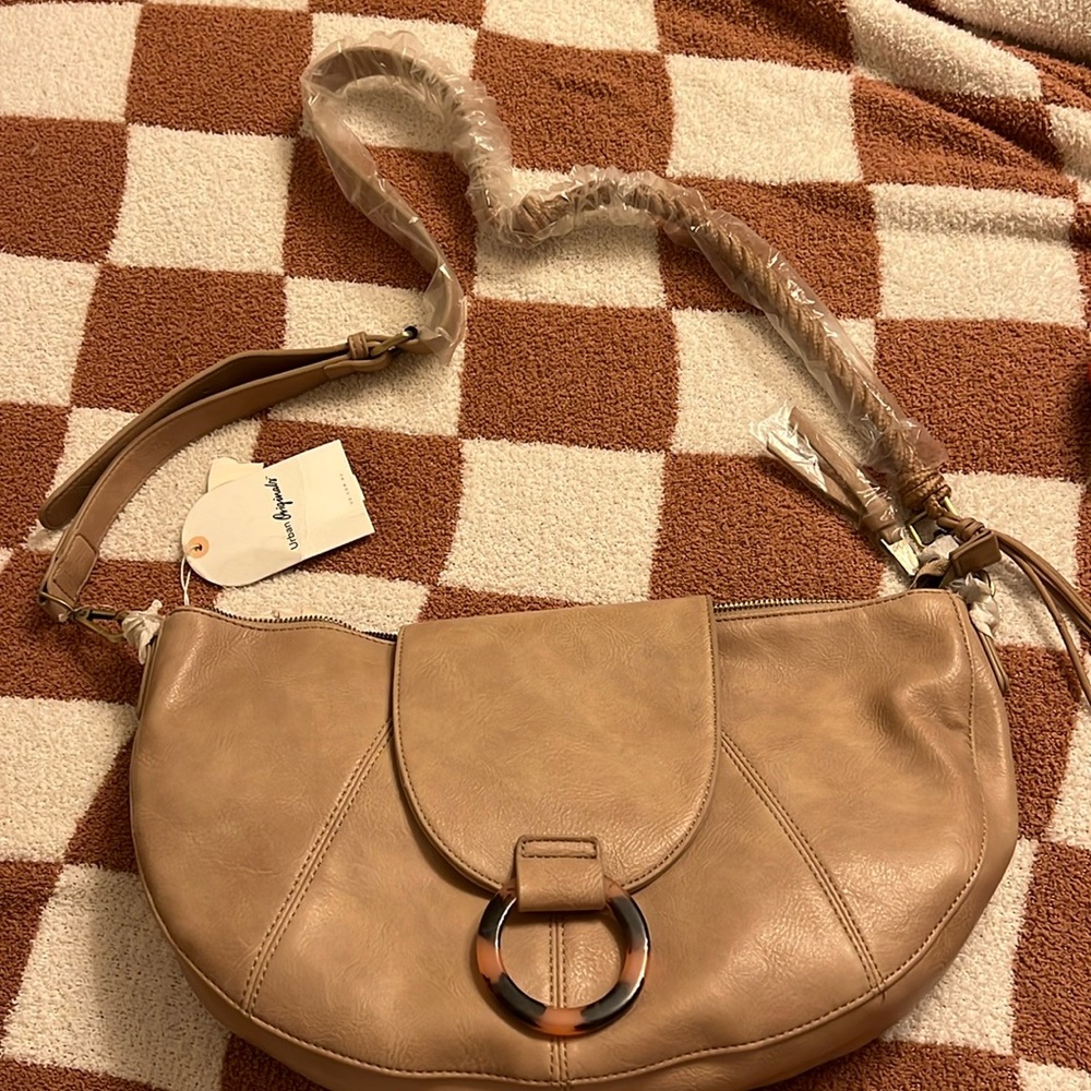Vegan leather hobo bag Anthropologie brand new with tags